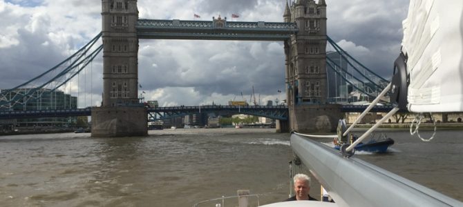 Weekje uitwaaien op de Noordzee, in Chatham en Londen