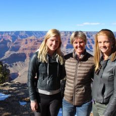 Spring break on the west coast of the USA