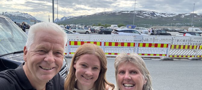 Arrived in Tromsø and ready for departure to Svalbard ❄️🗻🐻❄️🤗 In Tromsø aangekomen en klaar voor vertrek naar Spitsbergen ❄️🗻🐻❄️🤗